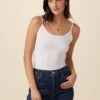 Camille Dream Knit Camisole - White