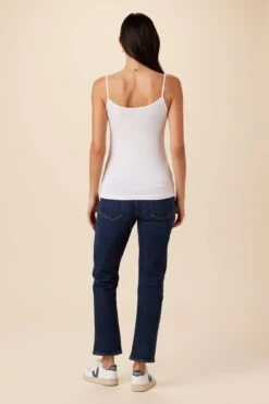 Camille Dream Knit Camisole - White -Drapsify Sales Store 7046 Camille White 3 1ab9016c 6f93 4e90 96ea f355c93e327c