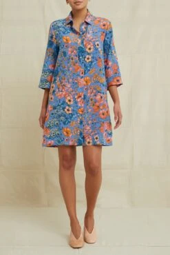 Gloria Washable Silk Dress - Mirabel