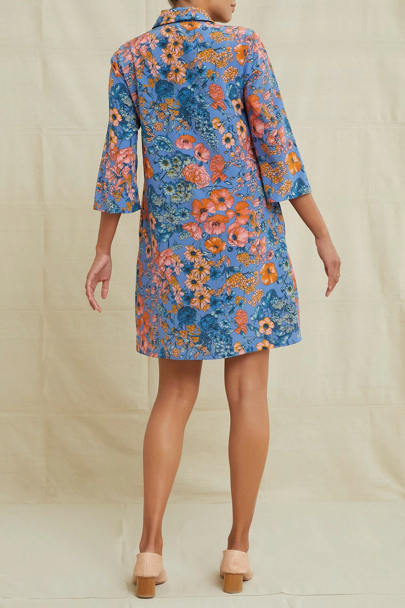 Gloria Washable Silk Dress - Mirabel 3 Gloria Washable Silk Dress - Mirabel - Image 3