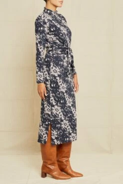 Castile Sweater Knit Dress -Drapsify Sales Store 7607 Castile Sweater Dress Lola Floral 9868 web