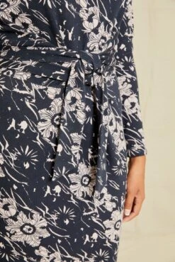 Castile Sweater Knit Dress -Drapsify Sales Store 7607 Castile Sweater Dress Lola Floral 9910 web