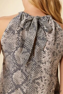 Hayden Washable Silk Blouse - Serpentine -Drapsify Sales Store 7934 Hayden Serpentine 5