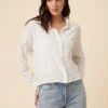 Madison Button Down - White