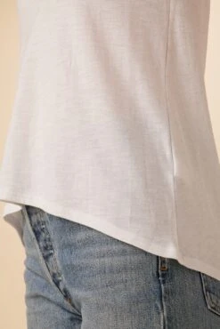 Sadie Reverie Slub Tank - White -Drapsify Sales Store 7951 Sadie White 4