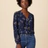 Kaya Washable Silk Blouse - Ana Floral