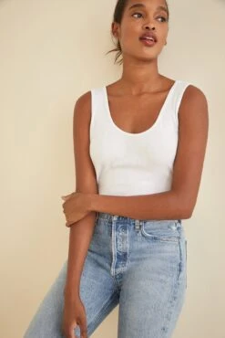 Mirabelle Dream Rib Tank - ReAmour -Drapsify Sales Store 9332 Mirabelle White 2657 web 8a750460 5dcc 4e20 9351 598812404494