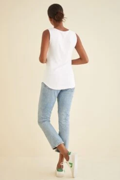 Mirabelle Dream Rib Tank - ReAmour -Drapsify Sales Store 9332 Mirabelle White 3757 web 90cd4622 1289 4f81 87f6 7b4bb6aab516