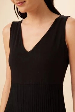 Zelie Maxi Dress - Black -Drapsify Sales Store 9338 Zelie Black 4