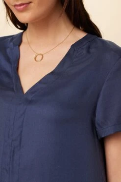 Zendaya Tencel Dress - Indigo -Drapsify Sales Store 9355 Zendaya Indigo 4