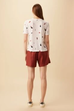 Odilia Reverie Slub Tee - Terrazzo -Drapsify Sales Store 9828 Odilia Slub Terrazzo 3