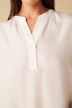 Renata Tencel Blouse - White -Drapsify Sales Store 9832 Renata Tencel White 4 06eb1ed3 8d5a 4c88 a9ee 35dcb2203c6b
