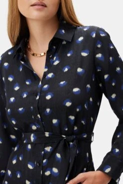 Joyce Washable Silk Dress - Pavo -Drapsify Sales Store Joyce Silk Pavo 4