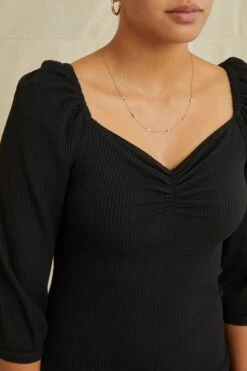 Ingrid Paris Rib Dress - Black -Drapsify Sales Store MmXbFk6w 8245764a 1086 4e39 ad2e 59243de964d4