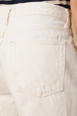 AGOLDE Parker Long Denim Short - Panna Cotta -Drapsify Sales Store Parker Long Short Panna Cotta 6