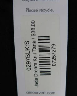 Jada Dream Knit Tank - Black - ReAmour -Drapsify Sales Store recurate submission 27516