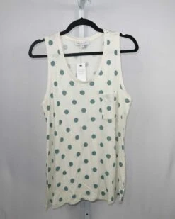 Eveline Slub Tank - Denim Dot - ReAmour -Drapsify Sales Store recurate submission 39359